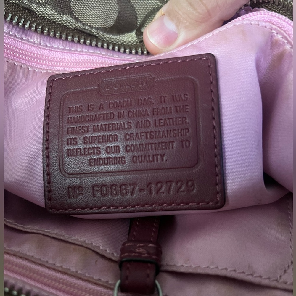 Coach shoulder bag - Picture 9 of 11